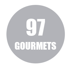 97 gourmets